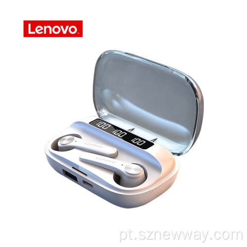 Fones de ouvido sem fio Lenovo QT81 Fones de ouvido TWS